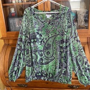 Liz Claiborne XL pullover top